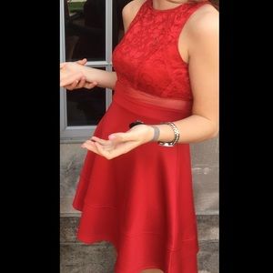 LITTLE RED DRESS - only worn once!